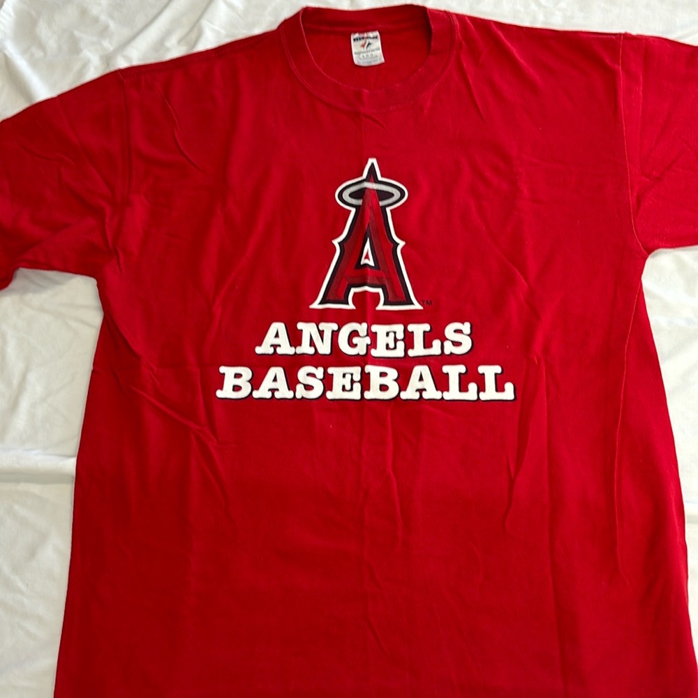 RED ANGELS BASEBALL Unisex Tee Shirt - XL ⚾️